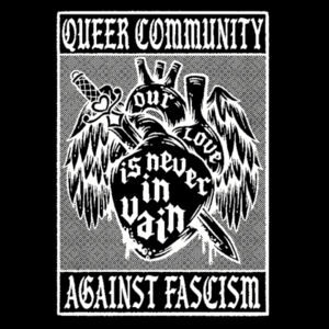 Our Love is Never in Vain - B&W Tote Our Love is Never in Vain - B&W Tote Design