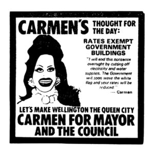 Carmen for Mayor '77 [AS Colour Mens Staple T shirt] Design