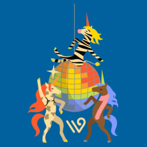 Unicorn Pride [AS Colour Womens Maple Tee] Design