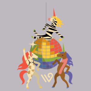 Unicorn Pride [Gildan Heavy Blend Adult Hooded Sweatshirt] Design