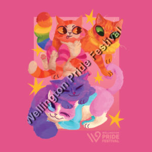 Pride Cats [AS Colour Womens Maple Tee] Design