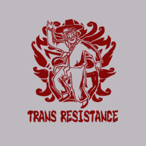 Trans Resistance [Gildan Heavy Blend Adult Hooded Sweatshirt] Design