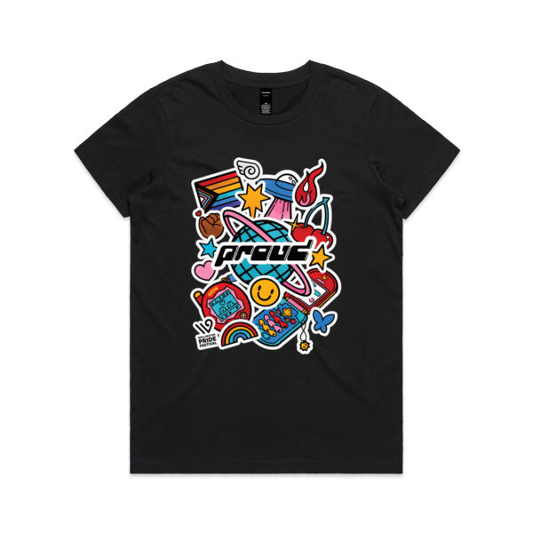 Proud [AS Colour Womens Maple Tee] Thumbnail