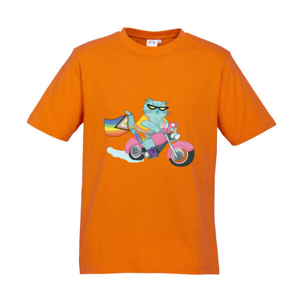 Biker Cat [Biz Collection Mens Ice Tee] Thumbnail