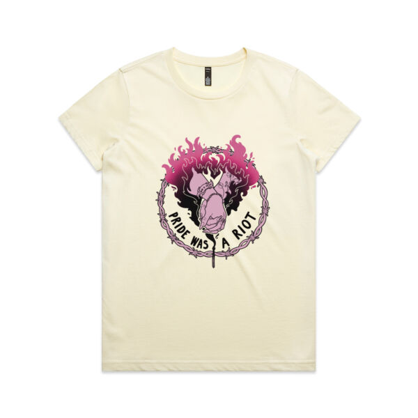 Pride was a Riot [AS Colour Womens Maple Tee] Thumbnail