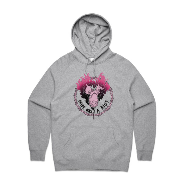 Pride was a Riot [AS Colour Mens Supply Hood] Thumbnail