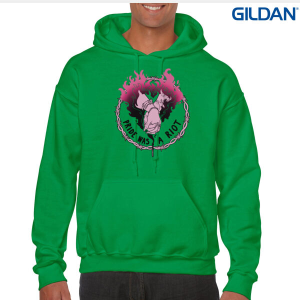 Pride was a Riot [Gildan Heavy Blend Adult Hooded Sweatshirt] Thumbnail