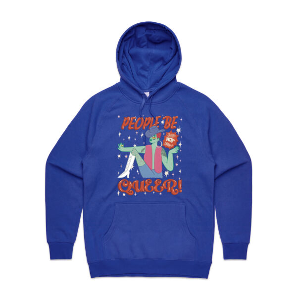 People Be Queer! [AS Colour Mens Supply Hood] Thumbnail