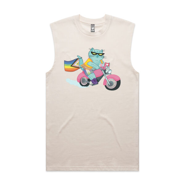 Biker Cat [AS Colour Mens Classic Tank] Thumbnail
